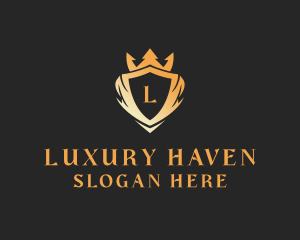 High End - High End Crown Shield logo design