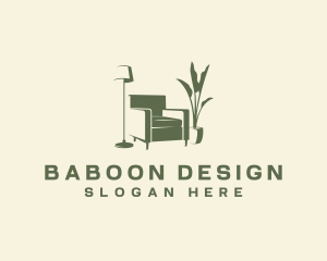 Chair Furniture Interior Design logo design