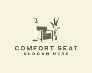 Chair Furniture Interior Design logo design