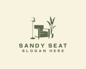 Chair Furniture Interior Design logo design