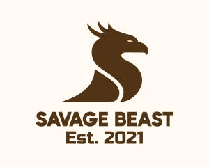 Griffin Beast Creature logo design