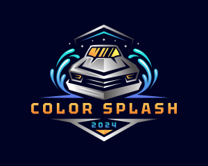 Automobile Car Wash logo design