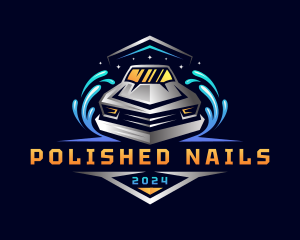 Automobile Car Wash logo design