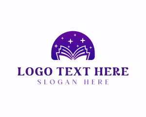 Reading - Book Night Publishing logo design