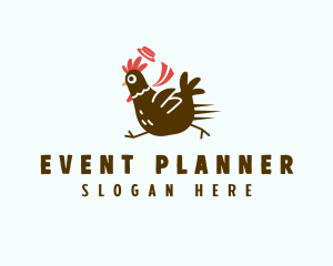 Vet - Running Chicken Ranch logo design
