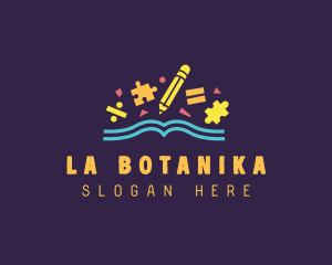 Kindergarten Learning Book Logo