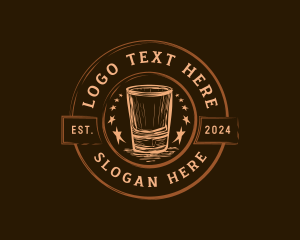 Beverage - Liquor Glass Brewery logo design