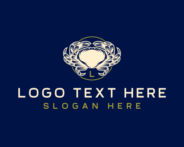 Crab - Dungeness Crab Oregon logo design