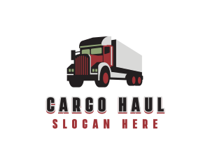 Truck Freight Mover  logo design