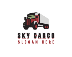 Truck Freight Mover  logo design