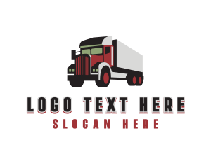 Truck Freight Mover  Logo