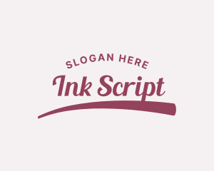 Script - Clothing Script Style logo design