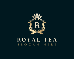 Shield Royal Crown logo design