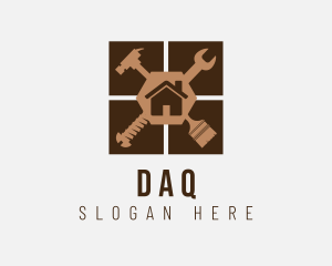 Painter - Home Builder Maintenance logo design