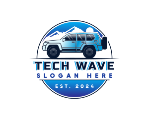 SUV Automotive Travel logo design