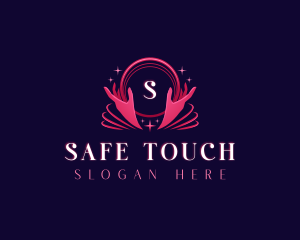 Wellness Hand Spa logo design