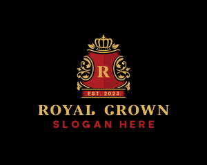 Royal - Royal Crown Crest logo design