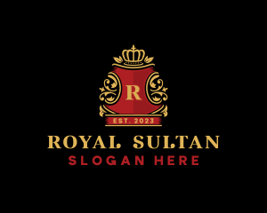 Royal Crown Crest logo design