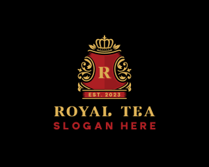 Royal Crown Crest logo design