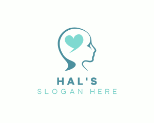 Mental Health - Heart Head Psychology logo design