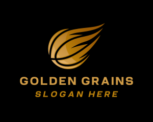 Golden Basketball League logo design