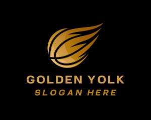 Golden Basketball League logo design