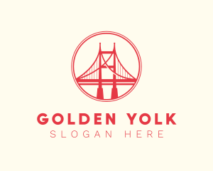 Golden Gate Bridge logo design