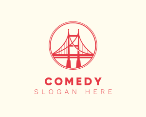 Ca - Golden Gate Bridge logo design