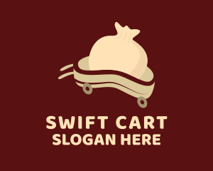 Chinese Dimsum Cart  logo design