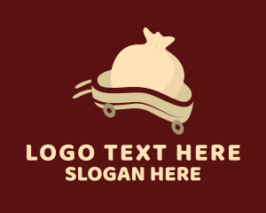 Meal Delivery - Chinese Dimsum Cart logo design