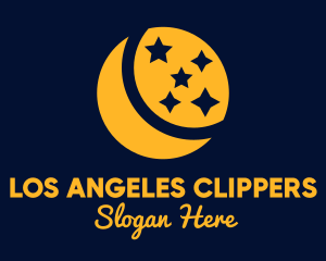 Crescent Moon Stars Logo