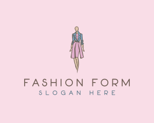 Fashion Clothing Mannequin logo design