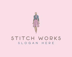 Fashion Clothing Mannequin logo design