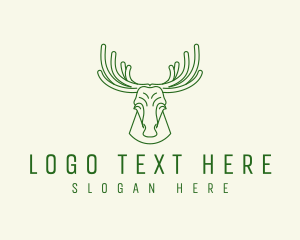 Wild Moose Antler Logo