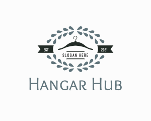 Vintage Hanger Tailoring logo design