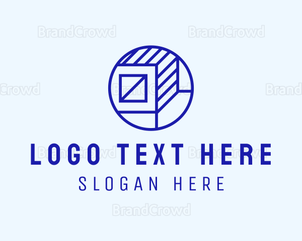 Modern Container Box Logo