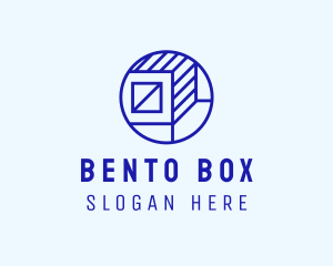 Modern Container Box logo design