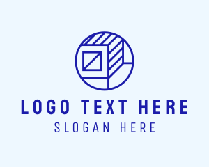 Modern Container Box Logo