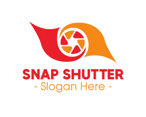 Shutter - Camera Shutter Eye logo design
