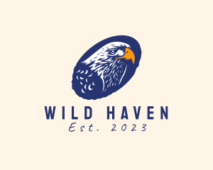 Wild Eagle Head logo design