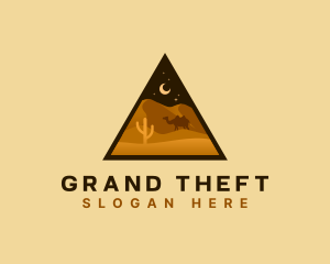 Desert Sand Dune Logo