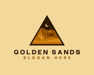 Sand - Desert Sand Dune logo design
