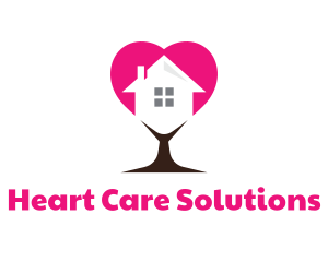 Heart Tree House logo design