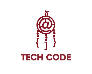 Code - Code Dreamcatcher Charm logo design