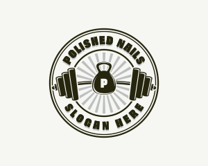 Workout Fitness Weights Trainer Logo