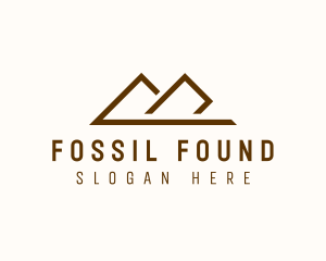 Minimalist Travel Mountain  logo design