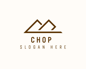 Mountain - Minimalist Travel Mountain logo design