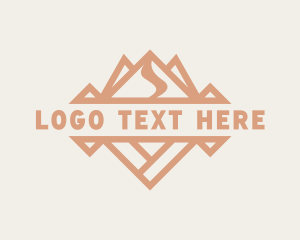 Mountain - Mountain Travel Hiking logo design