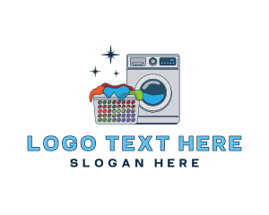 Laundry Washing Machine Logo