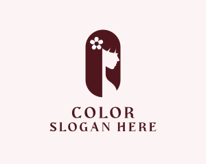 Salon - Flower Hair Salon logo design